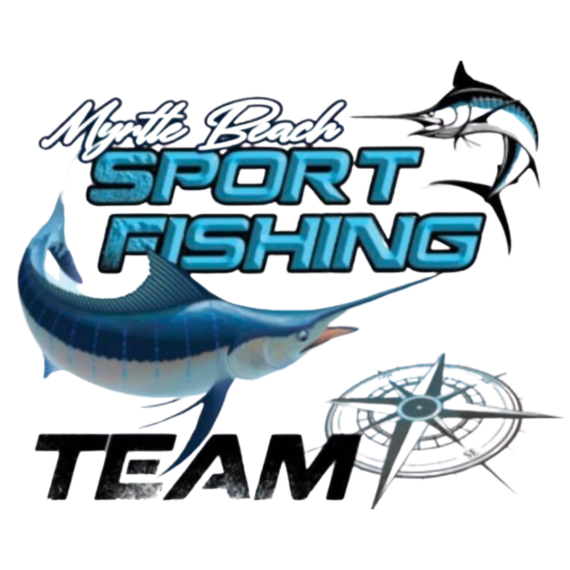 myrtle beach sport fishing logo trn